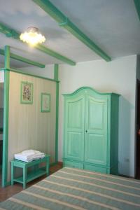 Letto o letti in una camera di Albergo Belvedere