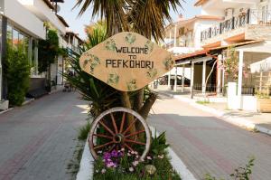 Certifikát, hodnocení, plakát nebo jiný dokument vystavený v ubytování Hotel Tassos-Despina