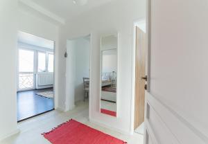 Postel nebo postele na pokoji v ubytování Villa Cihelna apartments