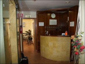 The lobby or reception area at Hotel Los Molinos