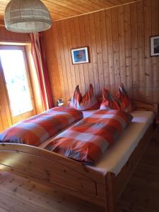 Postel nebo postele na pokoji v ubytování Pension Höggerhof