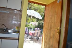 Patio nebo venkovní prostory v ubytování Orebic Garden House