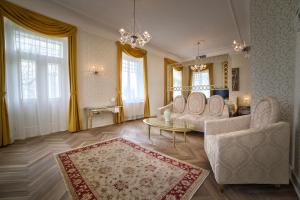 Istumisnurk majutusasutuses Art Hotel Kaštieľ