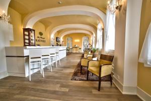 Istumisnurk majutusasutuses Art Hotel Kaštieľ