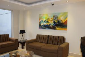 Χώρος καθιστικού στο Hotel Diego de Almagro Temuco