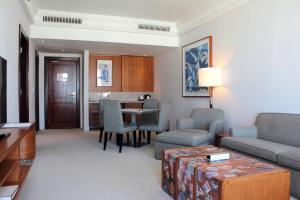 Гостиная зона в K108 Hotel Doha