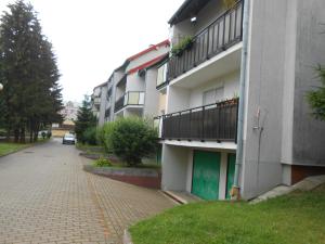 Budynek, w którym mieści się apartament