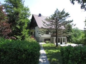 a house with a pathway in front of it at Guest House Nenad in Plitvička Jezera