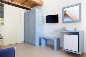 Kuchyň nebo kuchyňský kout v ubytování Via dei Mari Guest House