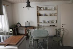 Kuchyň nebo kuchyňský kout v ubytování Wohnzopf + 28 fotografií