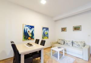 Posezení v ubytování Apartment Barbara