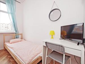 TV a/nebo společenská místnost v ubytování 3citygo - Hostel Gdynia 2017