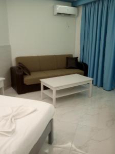 Istumisnurk majutusasutuses Callinica Hotel
