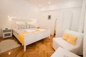 Posteľ alebo postele v izbe v ubytovaní Apartment Spartion