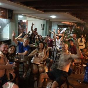 Επισκέπτες που μένουν στο Hostel Toca da Moréia Bombinhas