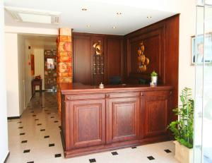 The lobby or reception area at Iris Spa
