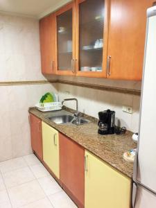 A kitchen or kitchenette at AnaKlara en Azkoitia