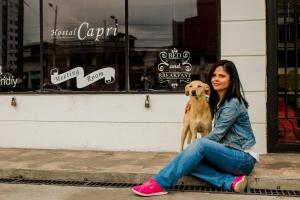 Ospiti di Hostal Capri con animali domestici