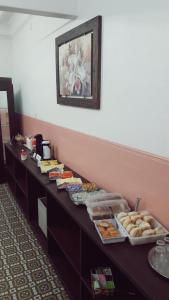 Opções de café da manhã disponíveis para hóspedes em Hotel Palácio - Próx ao Hospital Santa Casa