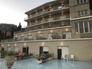 Balkón nebo terasa v ubytování Hotel Mediterranée