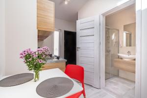 Kúpeľňa v ubytovaní Apartamenty City.