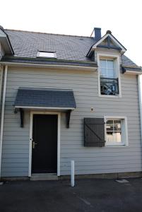 Bygningen som feriehuset ligger i