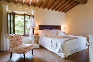 Voodi või voodid majutusasutuse Borgo I Vicelli Adults Only Relais toas