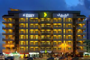 Budova, kde se aparthotel nachází