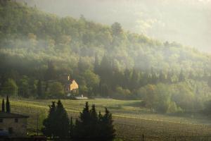 Paesaggio naturale nelle vicinanze of country house