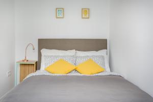 Posteľ alebo postele v izbe v ubytovaní Studio Go2Zagreb
