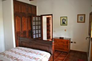En eller flere senger på et rom på Casa Rural los Ajaches