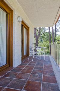 Balkon lub taras w obiekcie Sanxenxorural - Apartamentos La Rana