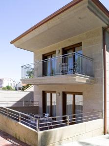 Balkon lub taras w obiekcie Sanxenxorural - Apartamentos La Rana