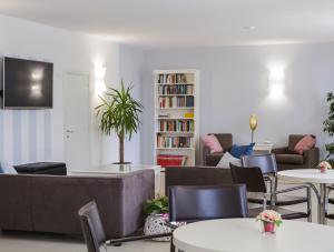 Et opholdsområde på Hotel Villa Tosi