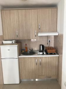 Kuchyň nebo kuchyňský kout v ubytování Holiday Home Cerim