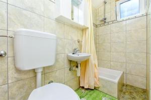 Koupelna v ubytování Apartments Tomislav