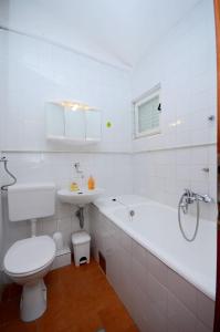 Koupelna v ubytování Apartment Ksenija