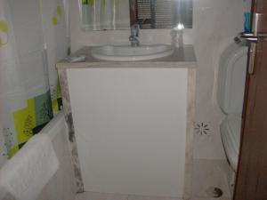 Koupelna v ubytování Hotel Conforto Latino