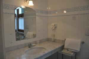 Koupelna v ubytování Hotel Bellonda