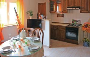 Kuchyňa alebo kuchynka v ubytovaní Apartment Darija with private pool