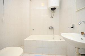 Koupelna v ubytování Apartments Dragica