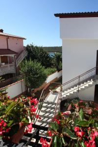 Balkon lub taras w obiekcie Apartments Patricia