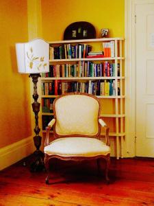 Knihovna v bed and breakfast