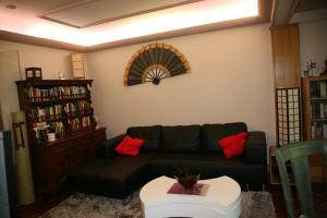 A seating area at AnaKlara en Azkoitia