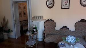 Posezení v ubytování B&B Casa Laviano