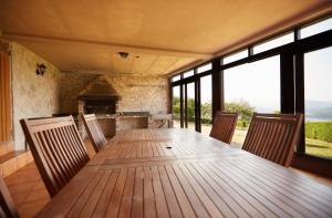A balcony or terrace at Casa Lamelas