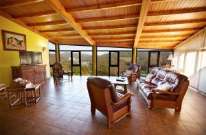A seating area at Casa Lamelas