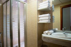 Koupelna v ubytování Hotel Córdoba Centro
