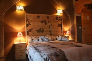 Postel nebo postele na pokoji v ubytování La locanda del Mulino