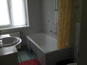 A bathroom at Gasthof Paradiesgartl